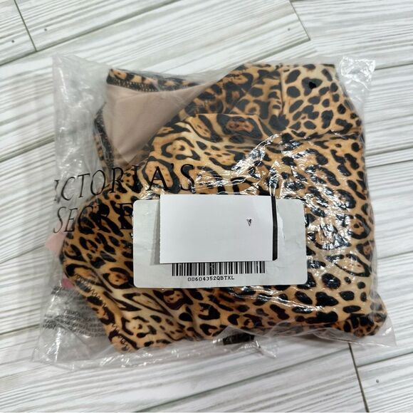 NWT VICTORIA'S SECRET Shine Strap Vardia One-piece Swimsuit Animal Print XL - Picture 6 of 8